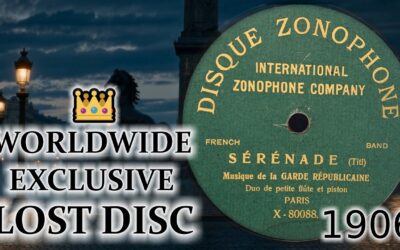 🇫🇷 👑 Musique de la Garde Républicaine – Sérénade de Braga (1906) | Lost Record