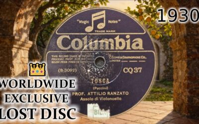 🇮🇹 👑 Prof. Attilio Ranzato – Tosca: Act III (Puccini) (1930)